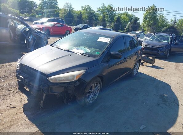 1FADP3F29JL280398 2018 FORD FOCUS Gray Przód lewy