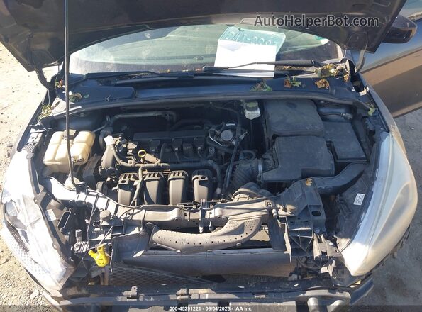 1FADP3F29JL280398 2018 FORD FOCUS Gray Widok z tyłu