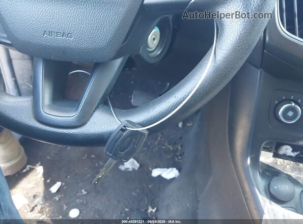 1FADP3F29JL280398 2018 FORD FOCUS Gray Widok deski rozdzielczej