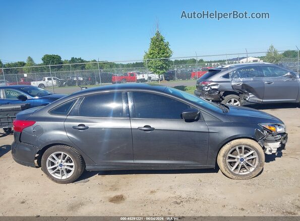 1FADP3F29JL280398 2018 FORD FOCUS Gray Widok wnętrza 360 stopni