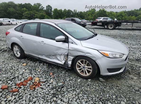 1FADP3F29JL299209 2018 FORD FOCUS Silver Przód prawy