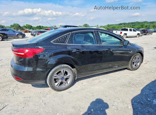 1FADP3F29JL320365 2018 FORD FOCUS Black Tył prawy