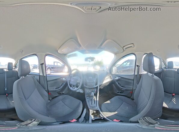 1FADP3F29JL320365 2018 FORD FOCUS Black Widok naklejki z numerem VIN