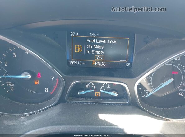 1FADP3F2XGL203550 2016 FORD FOCUS Gray Հետևի նստատեղերի տեսք
