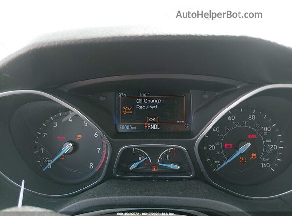 1FADP3F2XGL235995 2016 FORD FOCUS Silver Вид задніх сидінь