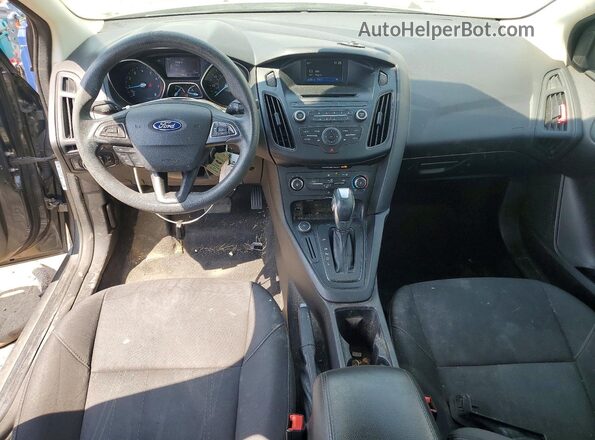 1FADP3F2XGL237309 2016 FORD FOCUS Gray Dashboard view