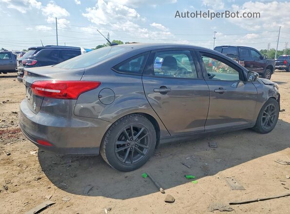 1FADP3F2XGL237309 2016 FORD FOCUS Gray Rear right