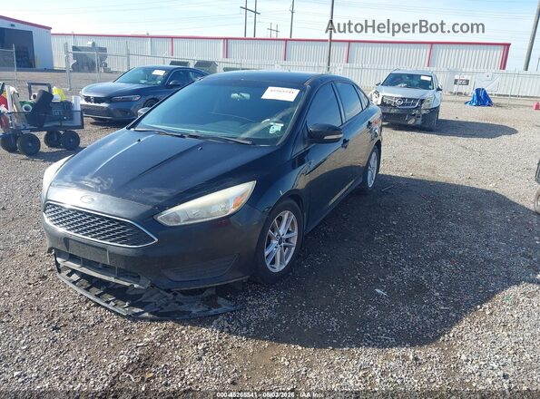 1FADP3F2XGL241912 2016 FORD FOCUS Black Առջևի ձախ երեք քառորդ տեսարան