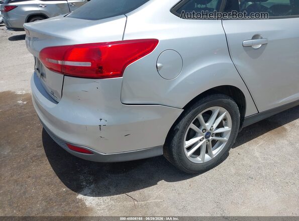 1FADP3F2XGL281438 2016 FORD FOCUS Silver Front view