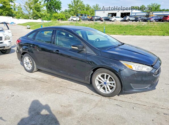 1FADP3F2XHL229955 2017 FORD FOCUS Black Передня права чверть