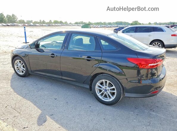 1FADP3F2XHL229955 2017 FORD FOCUS Black Задня ліва чверть
