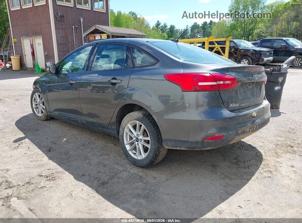 1FADP3F2XHL321552 2017 FORD FOCUS Gray Rear left