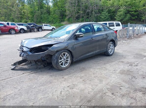 1FADP3F2XHL321552 2017 FORD FOCUS Gray Front left
