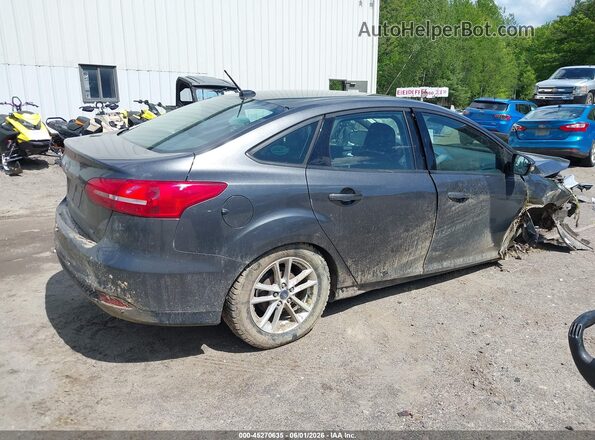 1FADP3F2XHL321552 2017 FORD FOCUS Gray Rear right