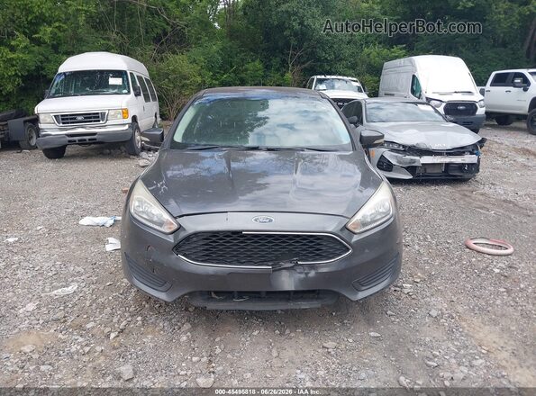 1FADP3F2XHL330834 2017 FORD FOCUS Gray Widok z przodu