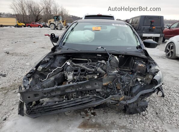 1FADP3F2XJL302974 2018 FORD FOCUS Black Вид спереду