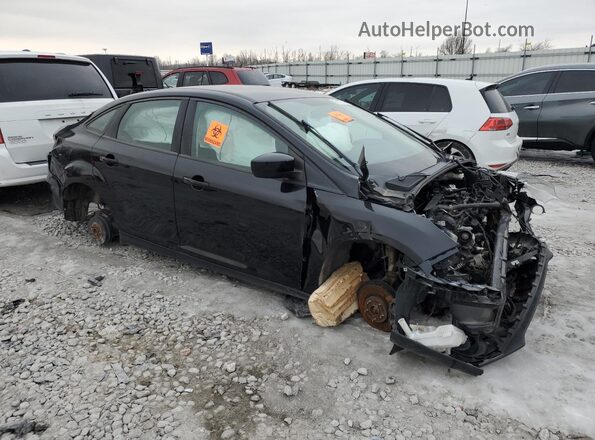 1FADP3F2XJL302974 2018 FORD FOCUS Black Передня права чверть