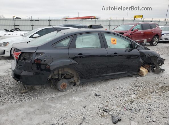 1FADP3F2XJL302974 2018 FORD FOCUS Black Задня права чверть
