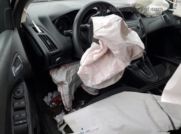 1FADP3F2XJL302974 2018 FORD FOCUS Black Вид панелі приладів