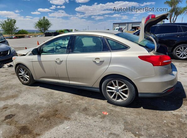 1FADP3F2XJL315384 2018 FORD FOCUS Gold Rear left
