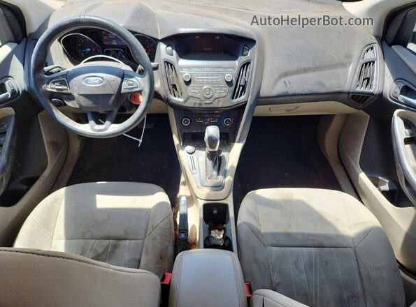 1FADP3F2XJL315384 2018 FORD FOCUS Gold Dashboard view