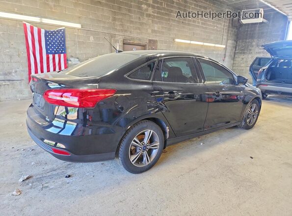 1FADP3FE0JL221847 2018 FORD FOCUS Black Tył prawy