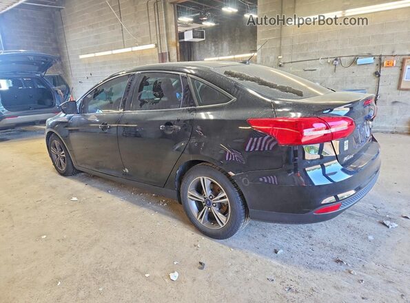 1FADP3FE0JL221847 2018 FORD FOCUS Black Tył lewy