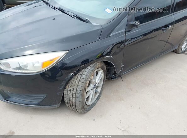 1FADP3FE0JL229804 2018 FORD FOCUS Черный Вид спереди