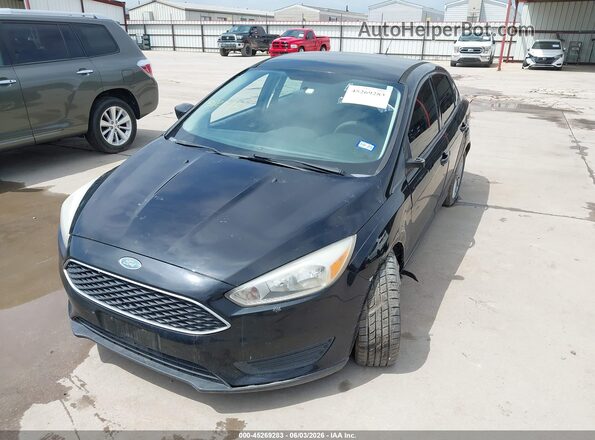 1FADP3FE0JL229804 2018 FORD FOCUS Черный Передняя левая четверть