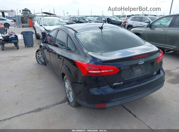 1FADP3FE0JL229804 2018 FORD FOCUS Черный Задняя левая четверть