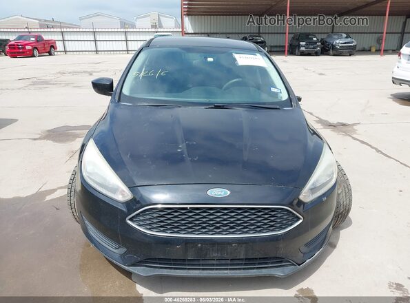 1FADP3FE0JL229804 2018 FORD FOCUS Черный Вид панели приборов