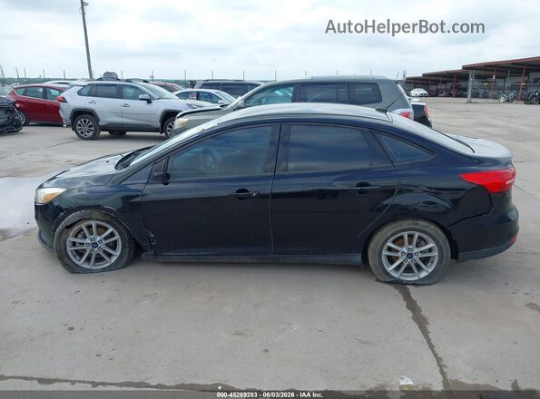 1FADP3FE0JL229804 2018 FORD FOCUS Черный Вид задней части салона