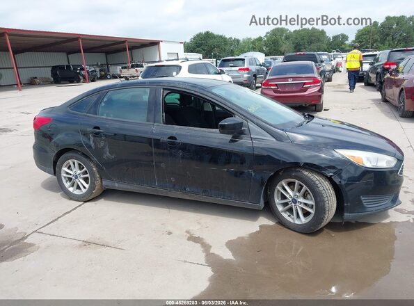 1FADP3FE0JL229804 2018 FORD FOCUS Черный Вид щитка приборов