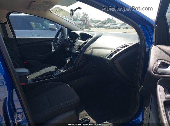 1FADP3FE0JL265704 2018 FORD FOCUS Blue Front interior view