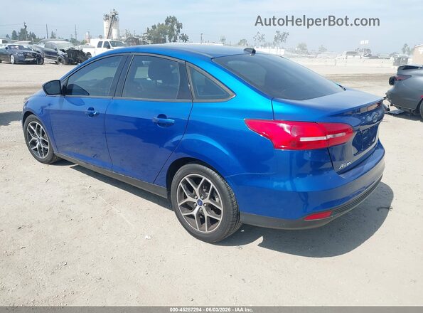 1FADP3FE0JL265704 2018 FORD FOCUS Blue Rear left