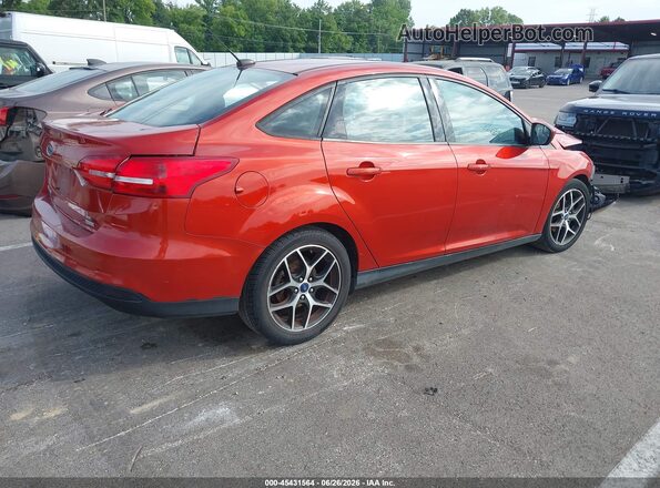 1FADP3FE0JL284785 2018 FORD FOCUS Red უკანა მარჯვენა