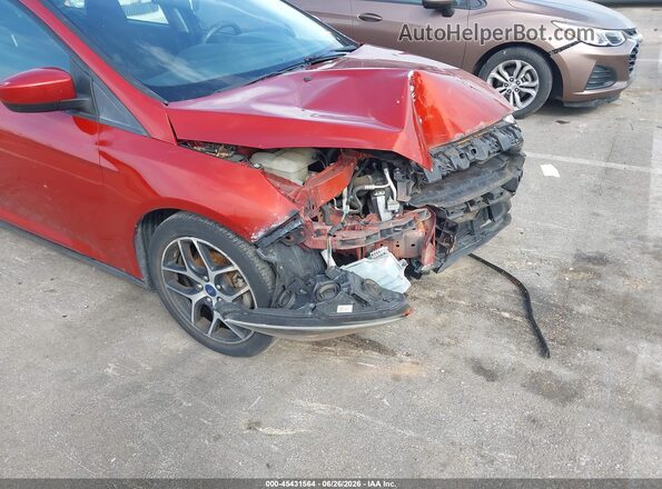 1FADP3FE0JL284785 2018 FORD FOCUS Red ხელსაწყოთა პანელის ხედი