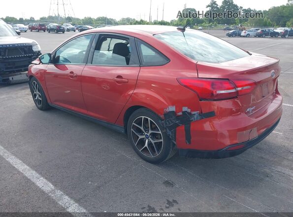 1FADP3FE0JL284785 2018 FORD FOCUS Red უკანა მარცხენა