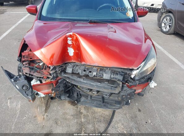 1FADP3FE0JL284785 2018 FORD FOCUS Red წინა ხედი