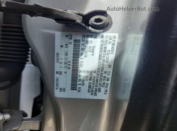 1FADP3FE1GL405302 2016 FORD FOCUS Silver Engine compartment view