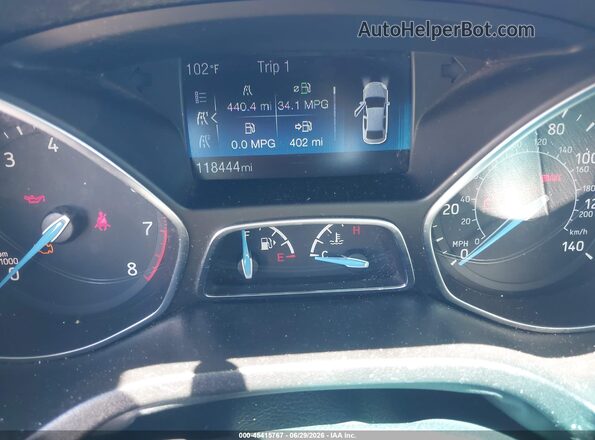 1FADP3FE1HL237565 2017 FORD FOCUS Black Вид задніх сидінь