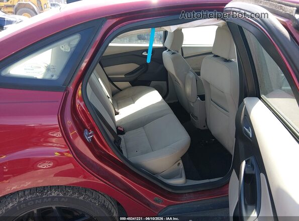 1FADP3FE2GL288510 2016 FORD FOCUS Red VIN sticker view