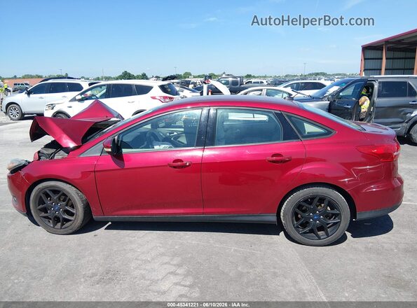 1FADP3FE2GL288510 2016 FORD FOCUS Red 360 interior view