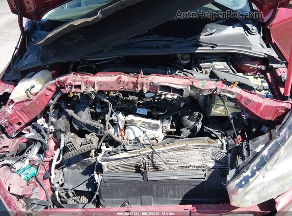 1FADP3FE2GL288510 2016 FORD FOCUS Red Rear view