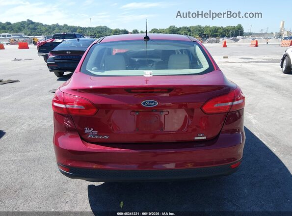 1FADP3FE2GL288510 2016 FORD FOCUS Red 