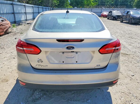 1FADP3FE2JL275456 2018 FORD FOCUS Gold Rear view