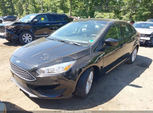 1FADP3FE3JL209451 2018 FORD FOCUS Черный Передняя левая четверть