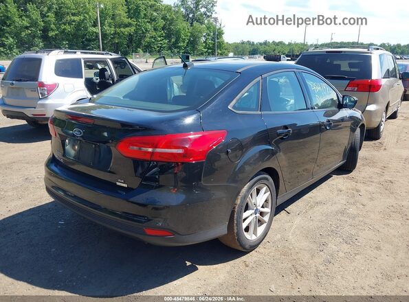 1FADP3FE3JL209451 2018 FORD FOCUS Черный Задняя правая четверть