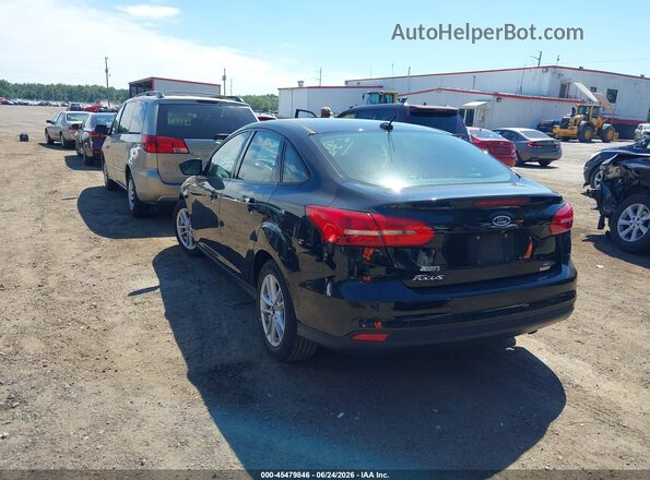 1FADP3FE3JL209451 2018 FORD FOCUS Черный Задняя левая четверть