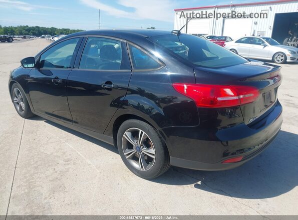 1FADP3FE4GL278125 2016 FORD FOCUS Black Задня ліва чверть